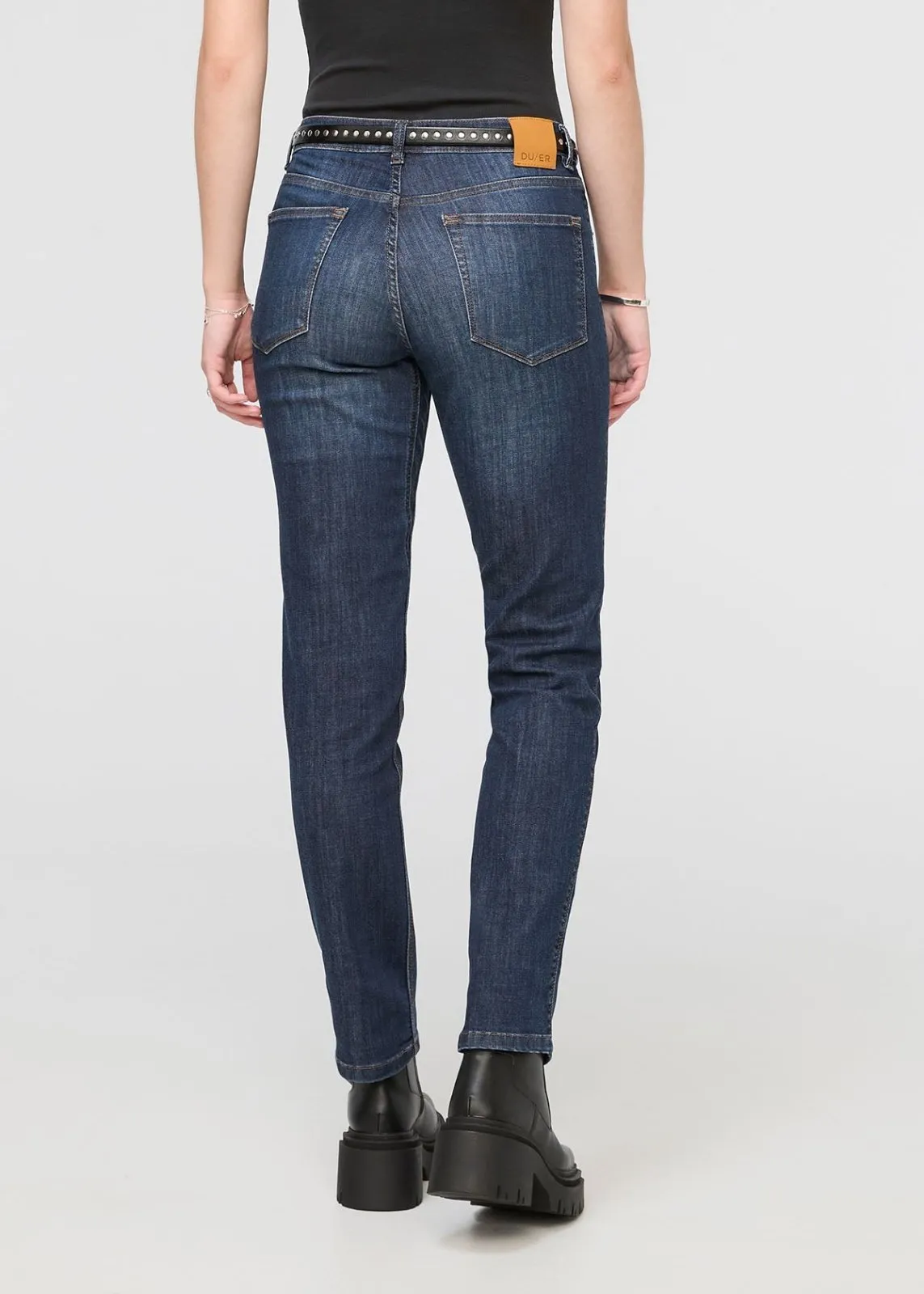 Performance Denim Girlfriend - Heritage Blue sold by DUER product image thumbnail 4
