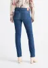Performance Denim Mid Rise Slim Straight - Aged Medium Stone sold by DUER