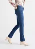 Performance Denim Mid Rise Slim Straight - Aged Medium Stone sold by DUER