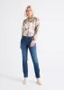 Performance Denim Mid Rise Slim Straight - Aged Medium Stone sold by DUER