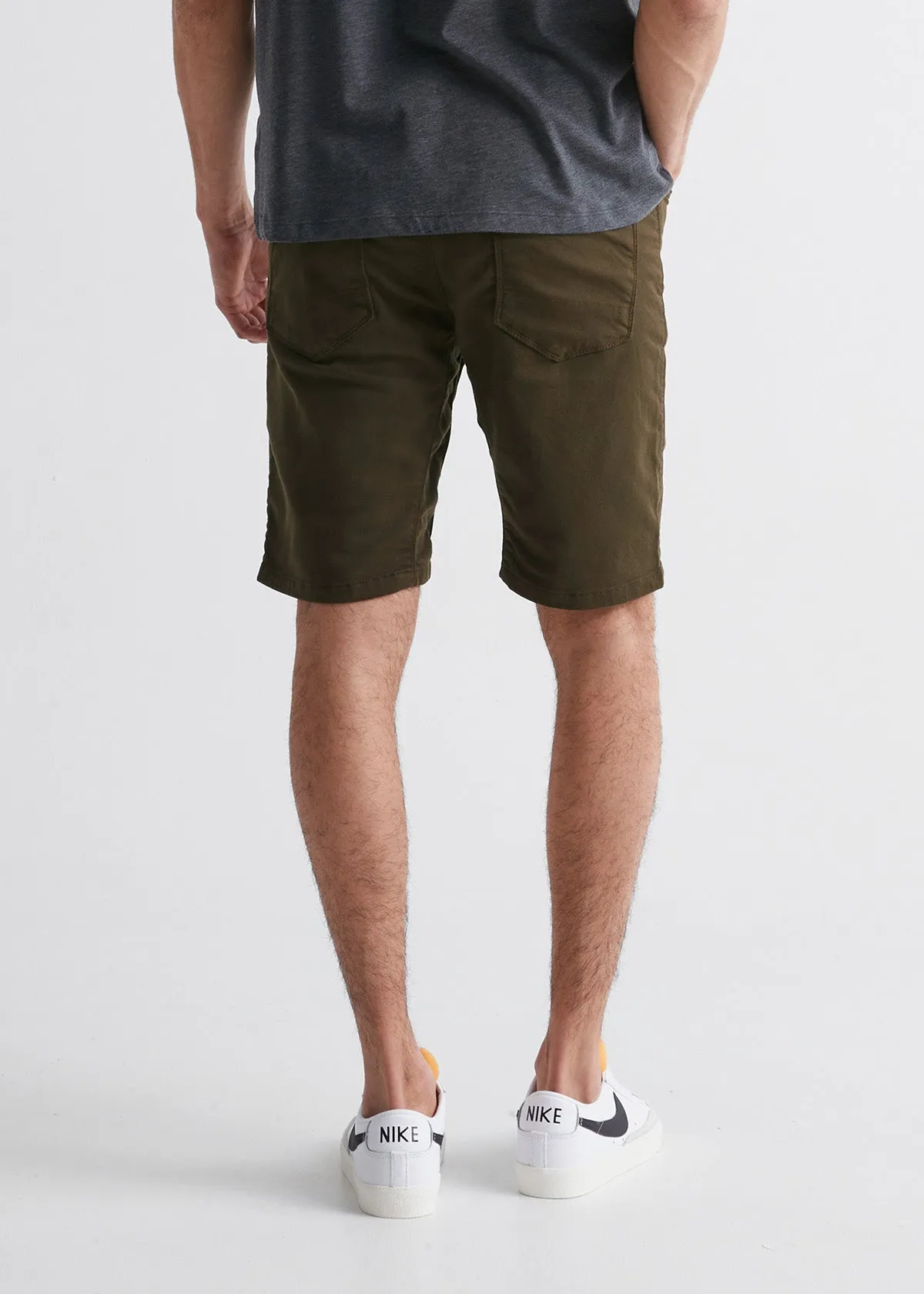 No Sweat Short Slim - Army Green sold by DUER product image thumbnail 4