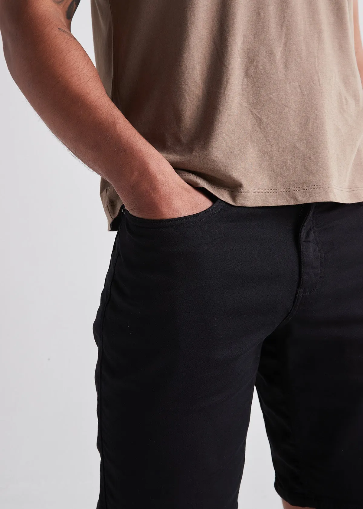 No Sweat Short Relaxed - Black sold by DUER product image thumbnail 5