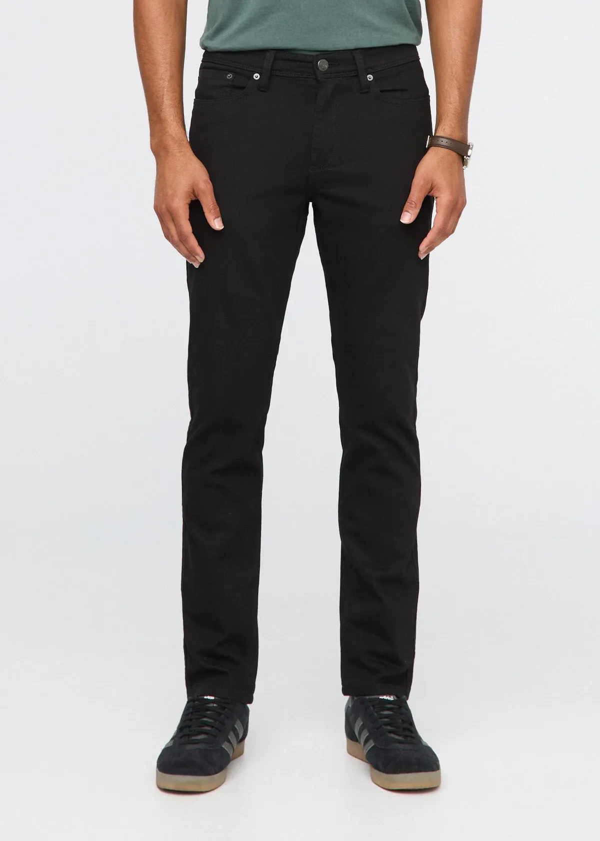 Performance Denim Slim - Black sold by DUER