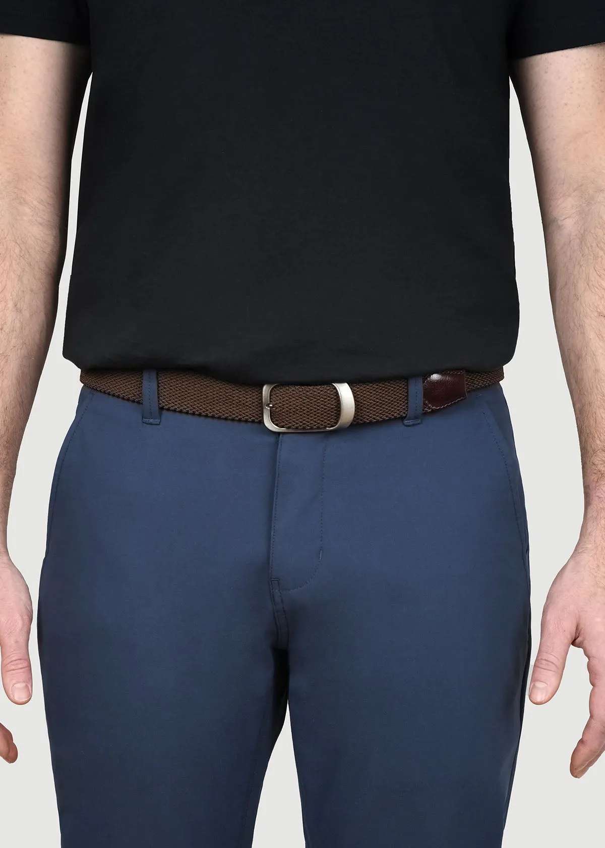 Performance Stretch Belt - Brown sold by DUER