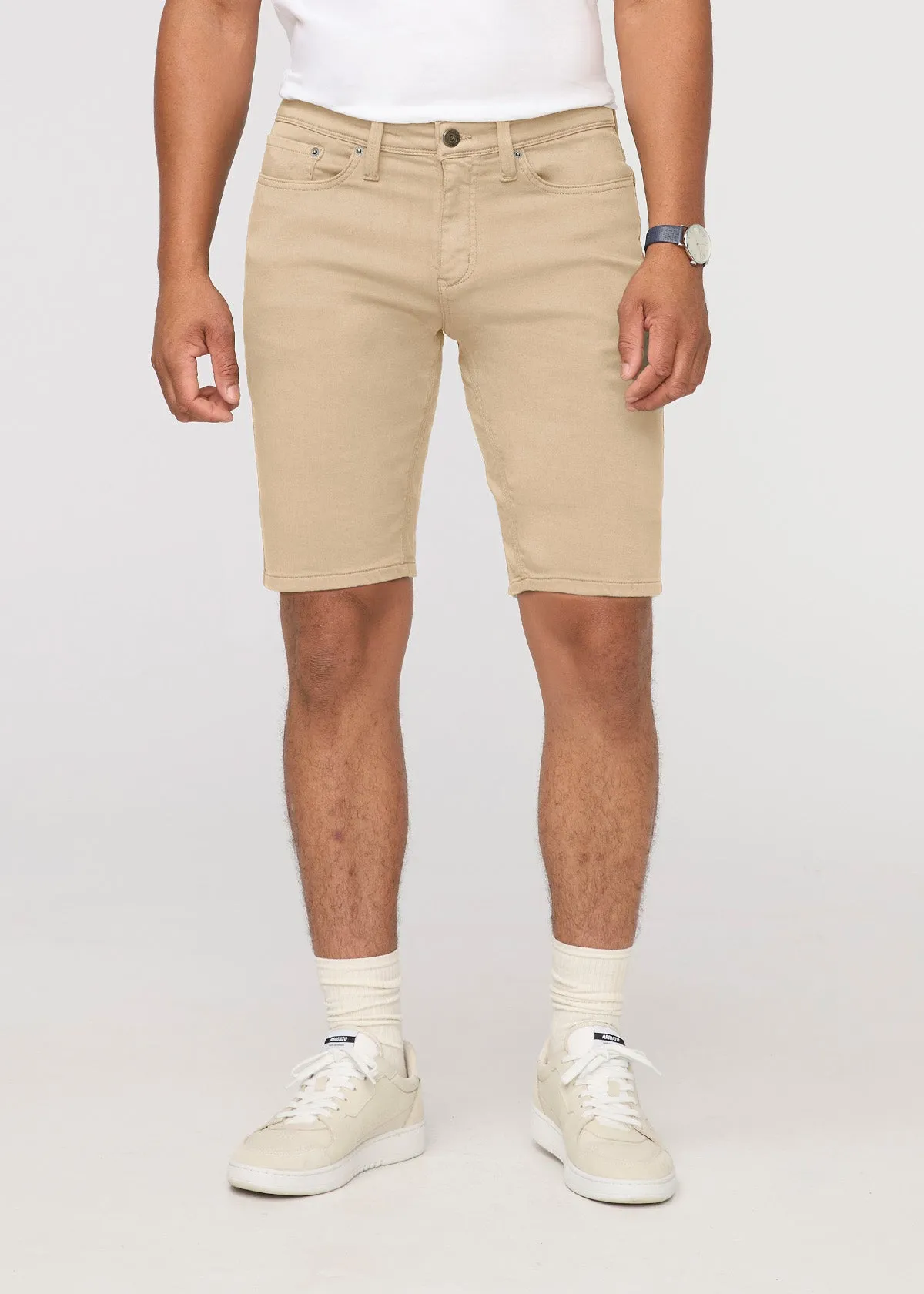 No Sweat Short Relaxed - Desert Khaki sold by DUER product image thumbnail 2