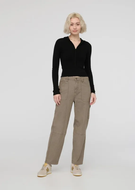Stretch Canvas Utility Pant - Teak sold by DUER
