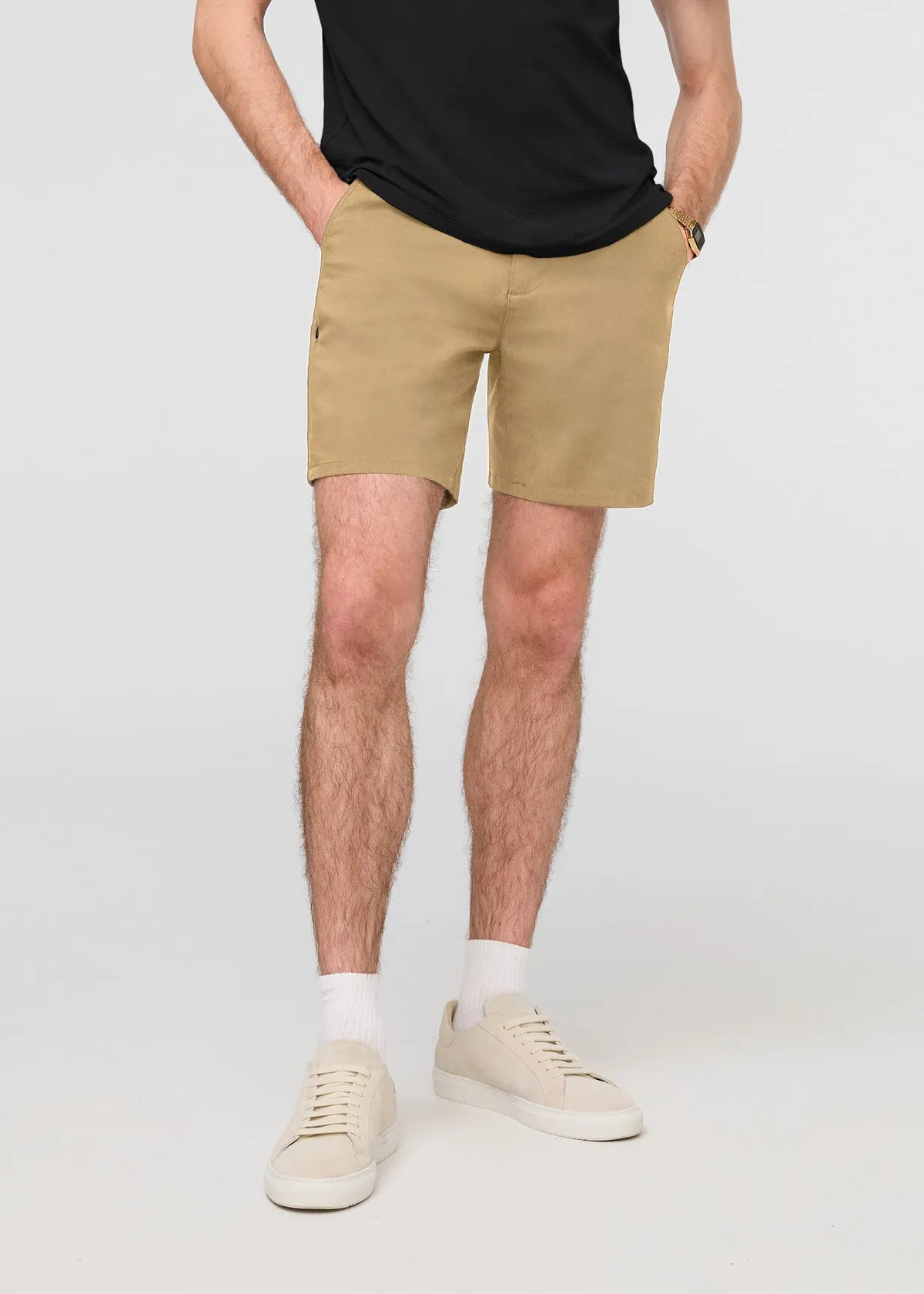 Imperfect NuStretch Short - Khaki sold by DUER product image thumbnail 2