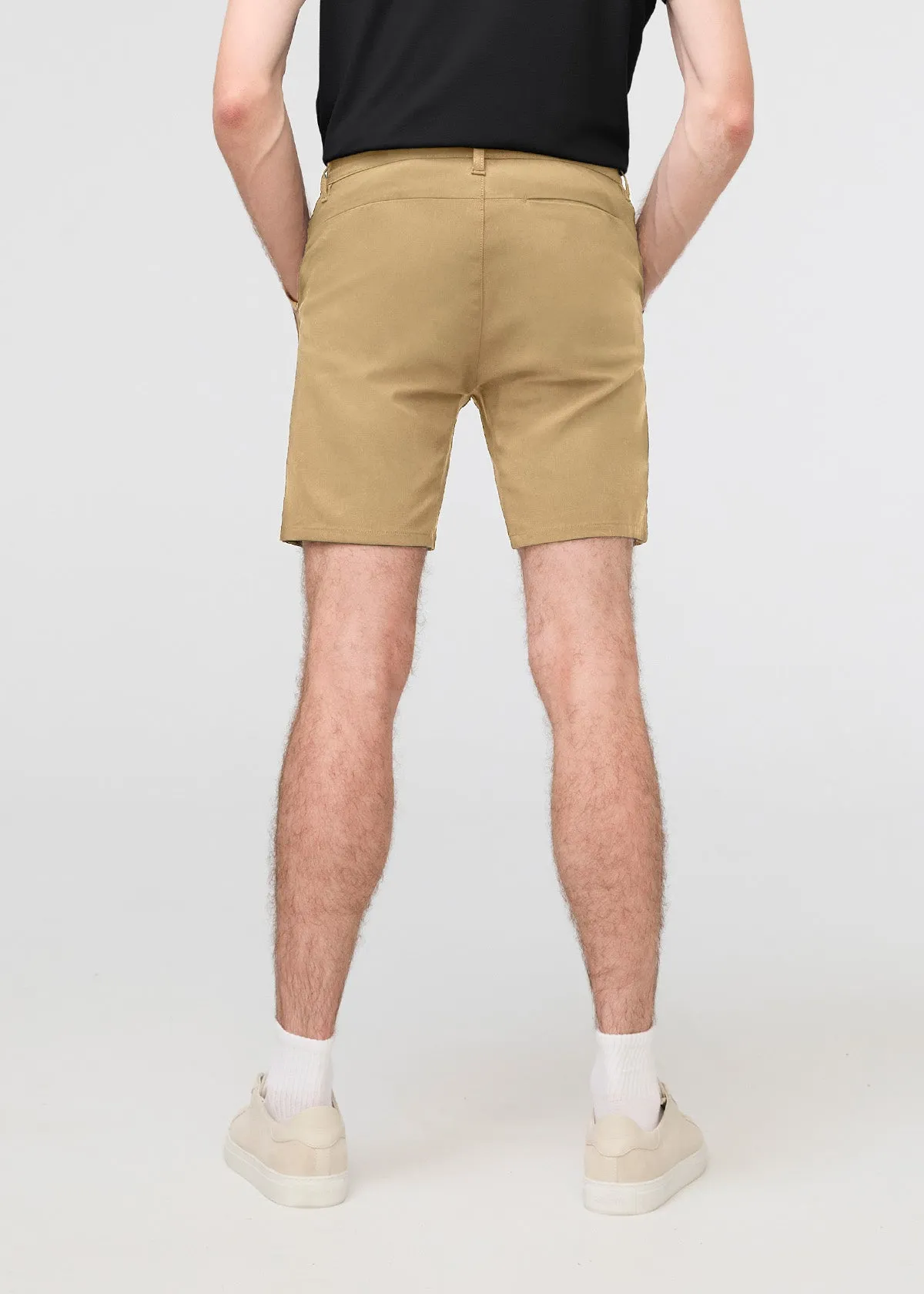 Imperfect NuStretch Short - Khaki sold by DUER product image thumbnail 4