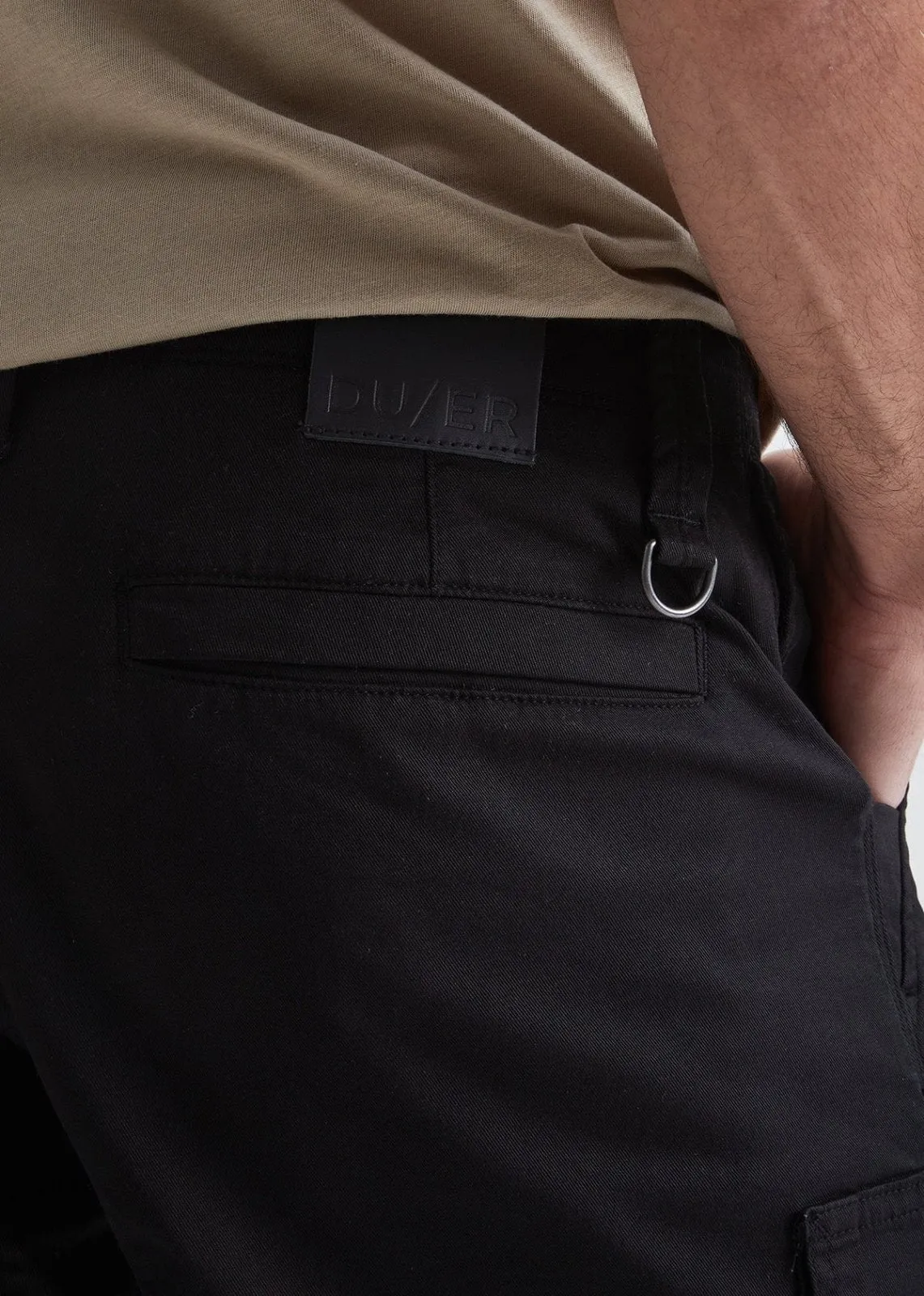 Live Free Adventure Short - Black sold by DUER product image thumbnail 4