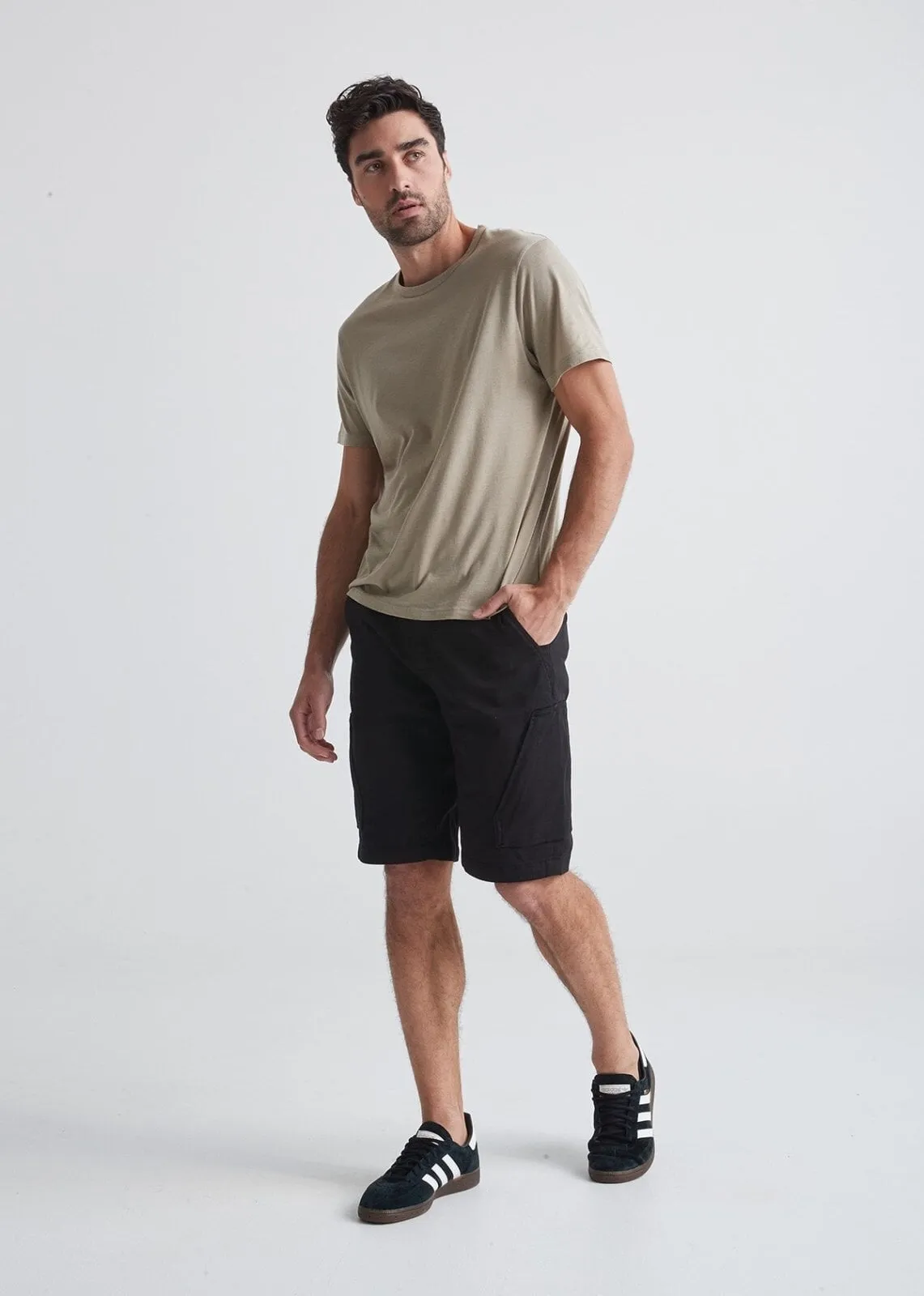 Live Free Adventure Short - Black sold by DUER
