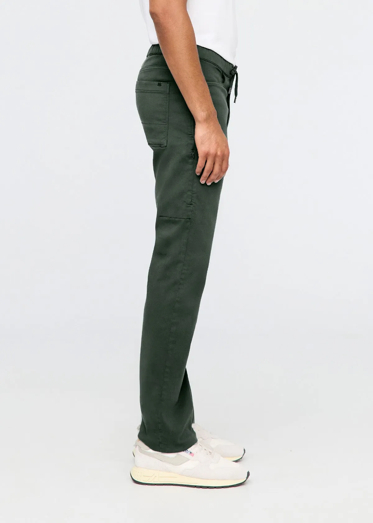 No Sweat Essential Pant - Peat sold by DUER product image thumbnail 3