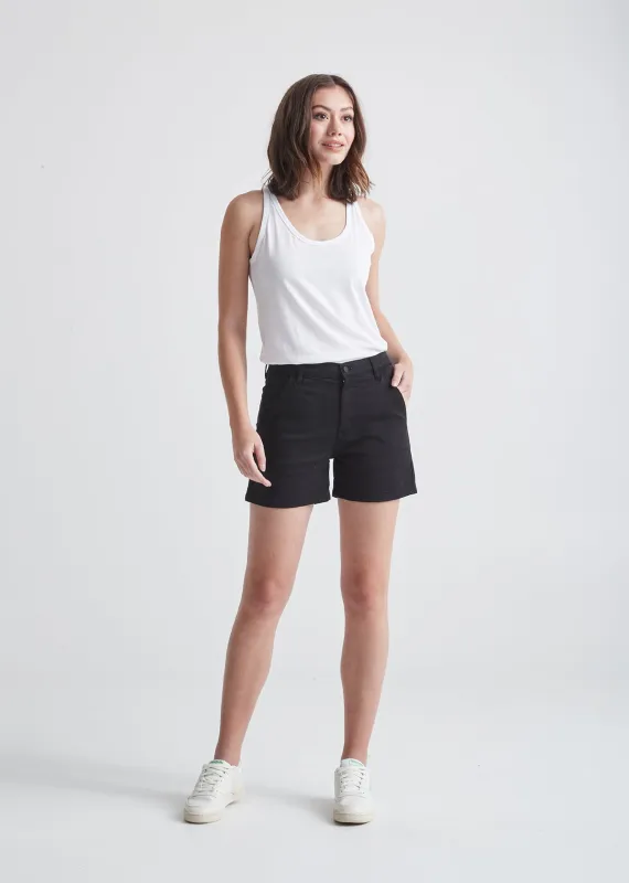 Live Free Utility Short - Black sold by DUER