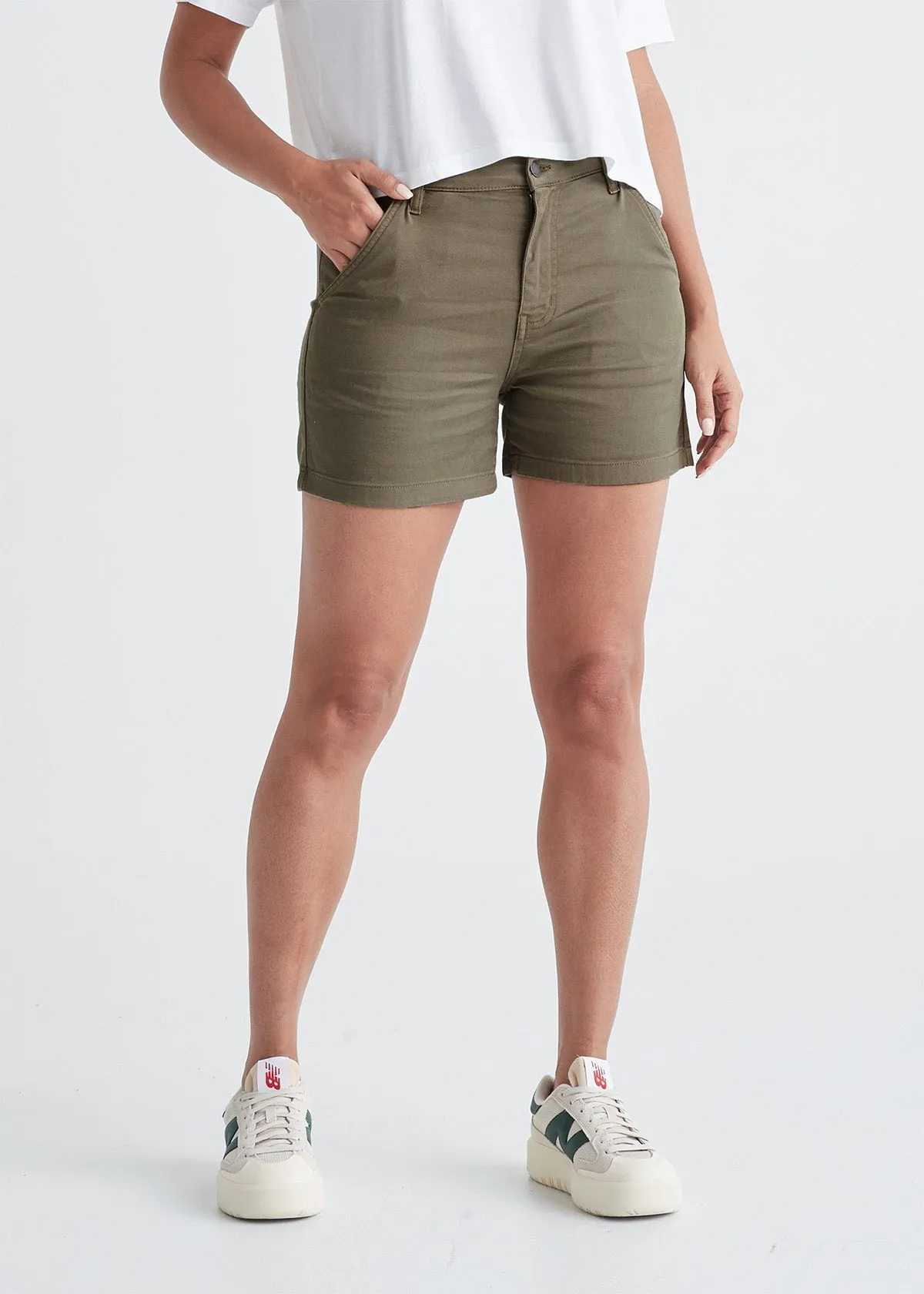 Live Free Utility Short - Olive sold by DUER product image thumbnail 2