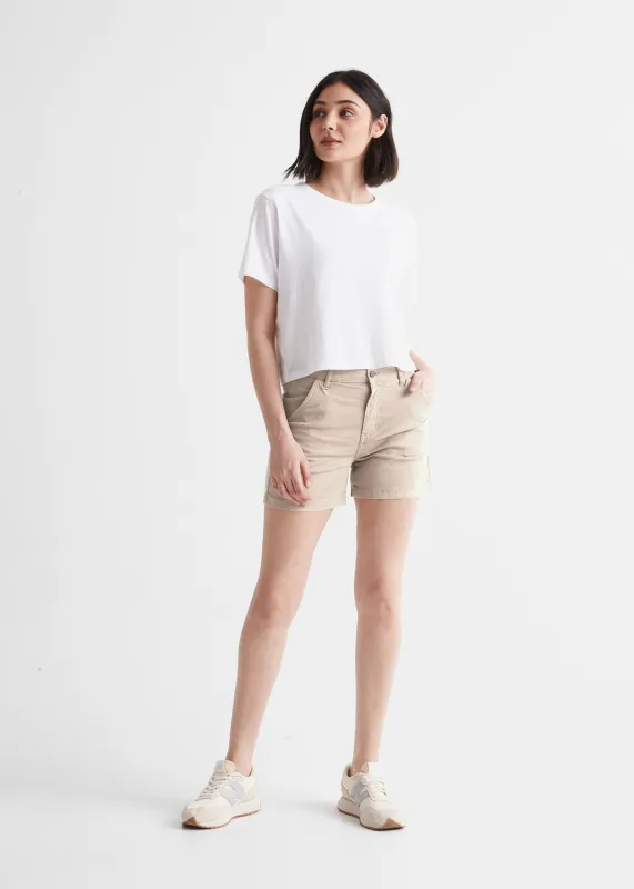 Live Free Utility Short - Cotton sold by DUER