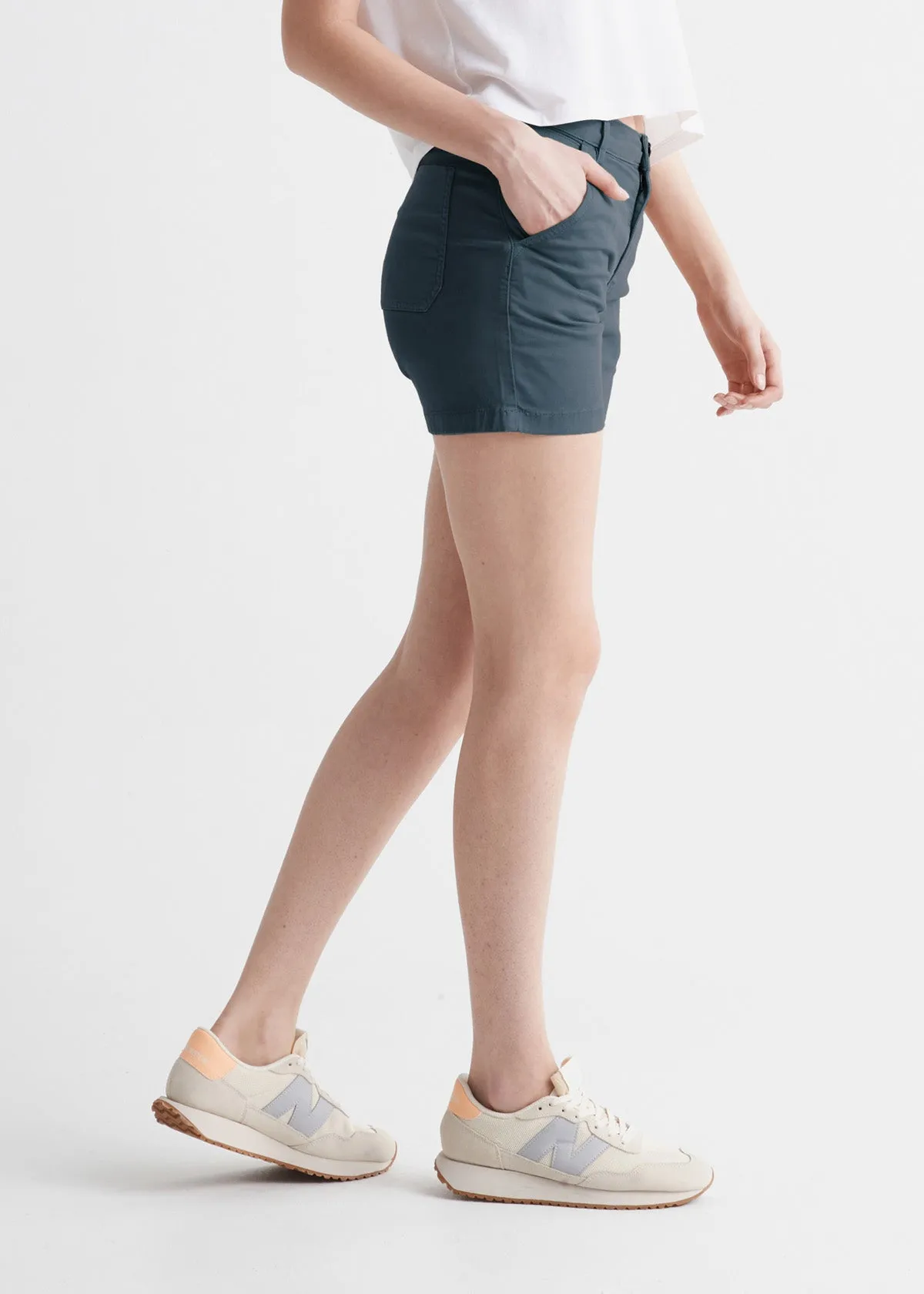 Live Free Utility Short - Sail sold by DUER product image thumbnail 3