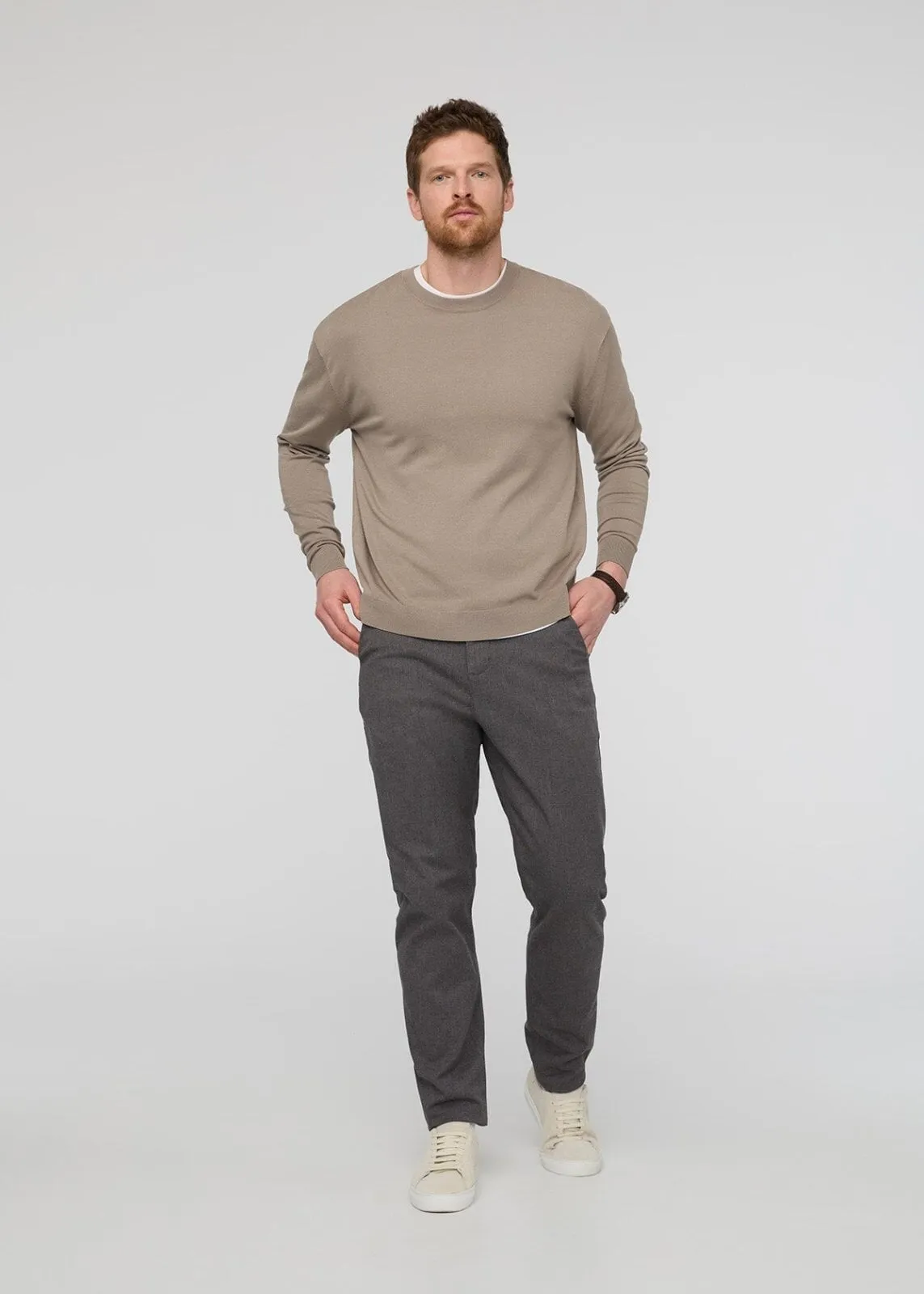 Live Free Flex Trouser - Heather Grey sold by DUER