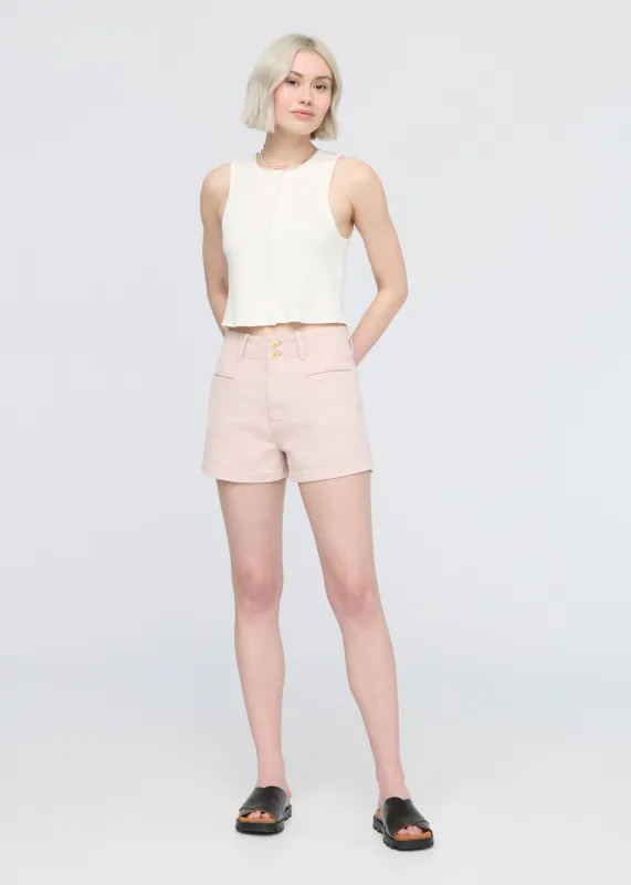 Luxtwill High Rise Short - Soft Rose sold by DUER