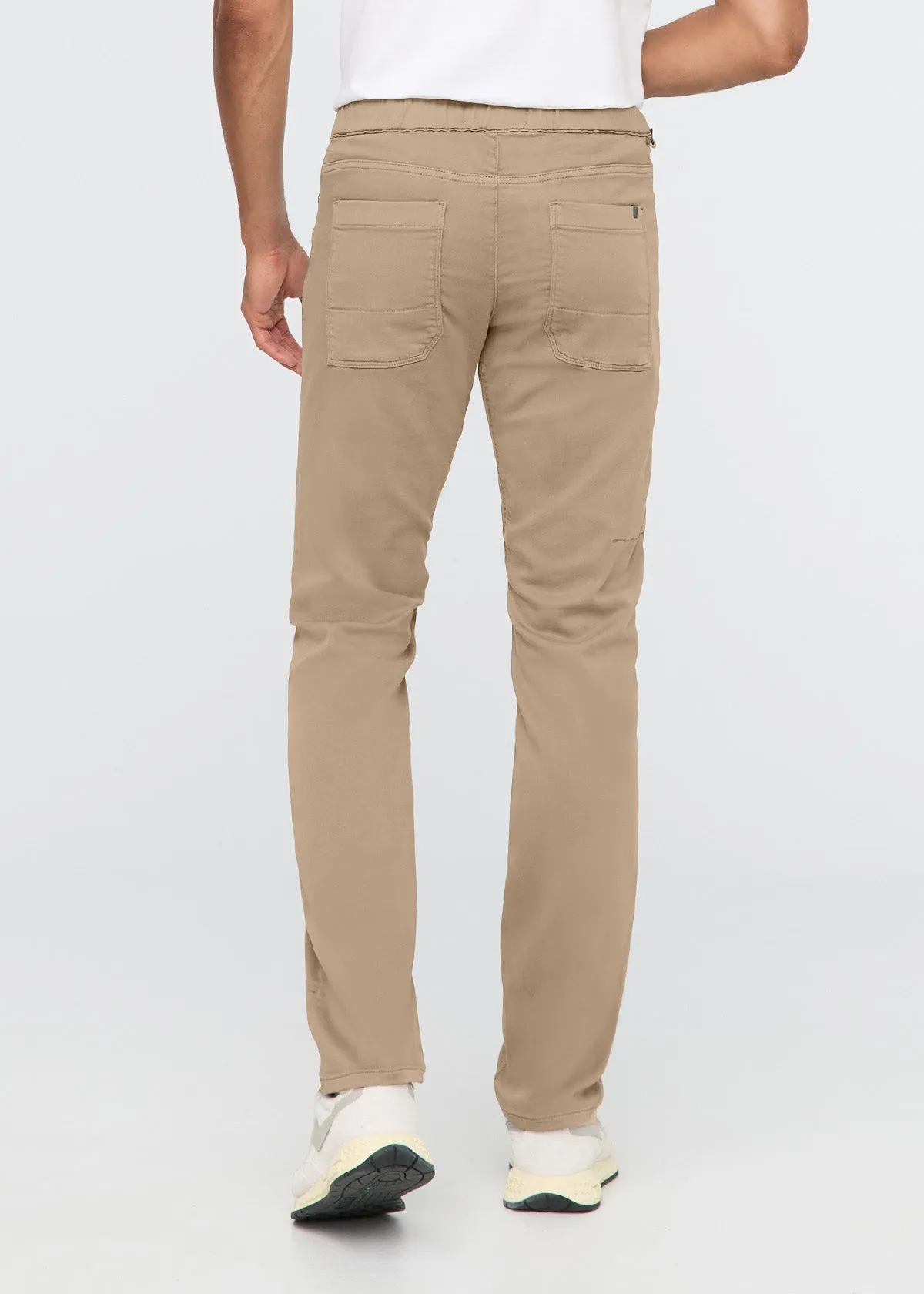 No Sweat Essential Pant - Desert Khaki sold by DUER product image thumbnail 4