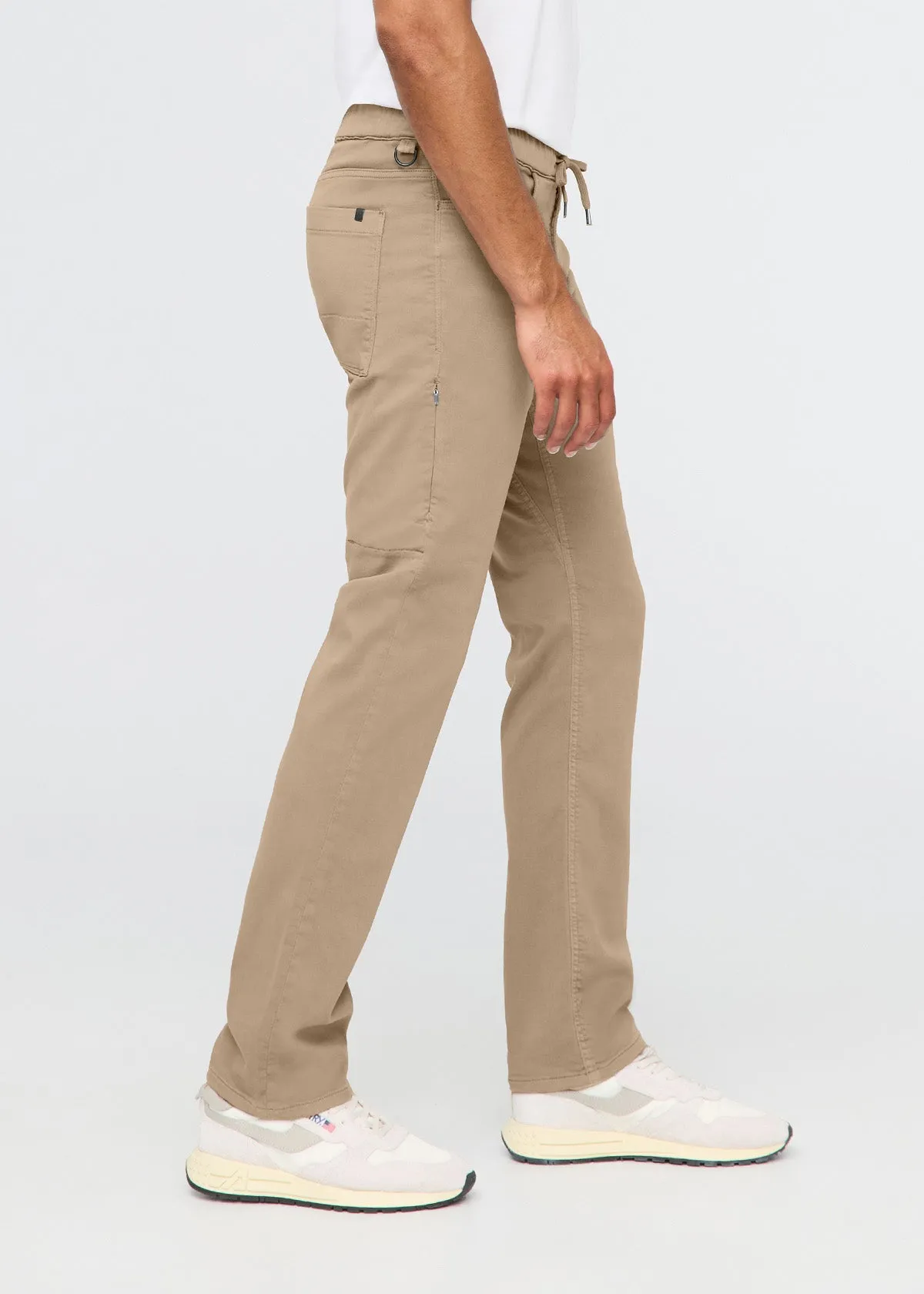 No Sweat Essential Pant - Desert Khaki sold by DUER product image thumbnail 3