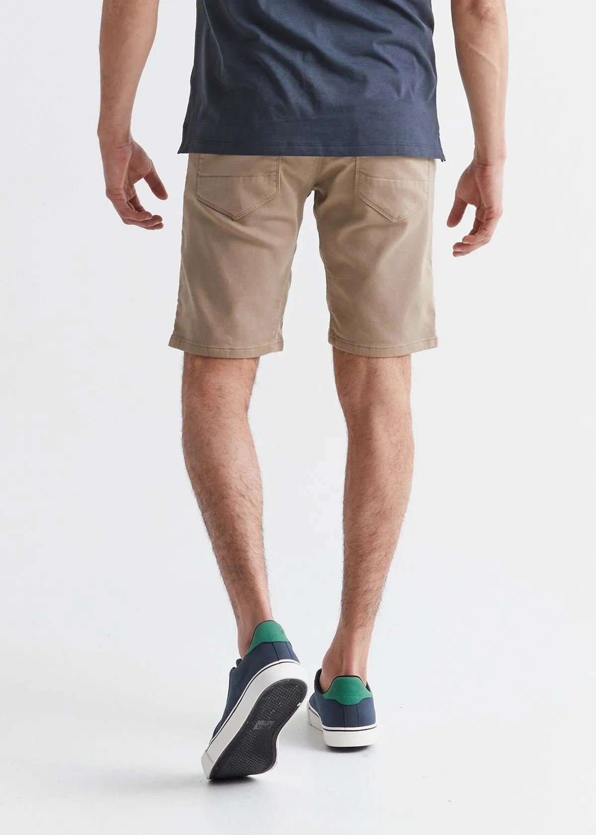 No Sweat Short Slim - Desert Khaki sold by DUER product image thumbnail 4
