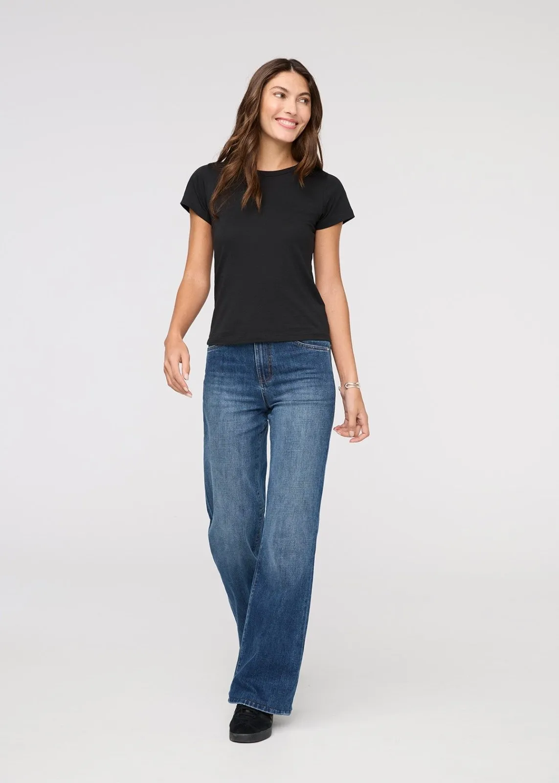 PurePima Slim Crew - Black sold by DUER product image thumbnail 2