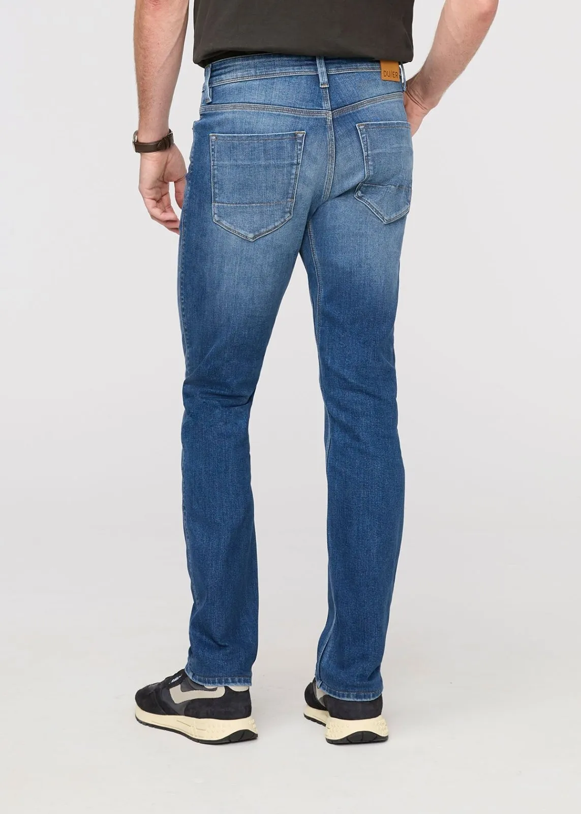 Performance Denim+ Slim Straight - Alpine Indigo sold by DUER product image thumbnail 4
