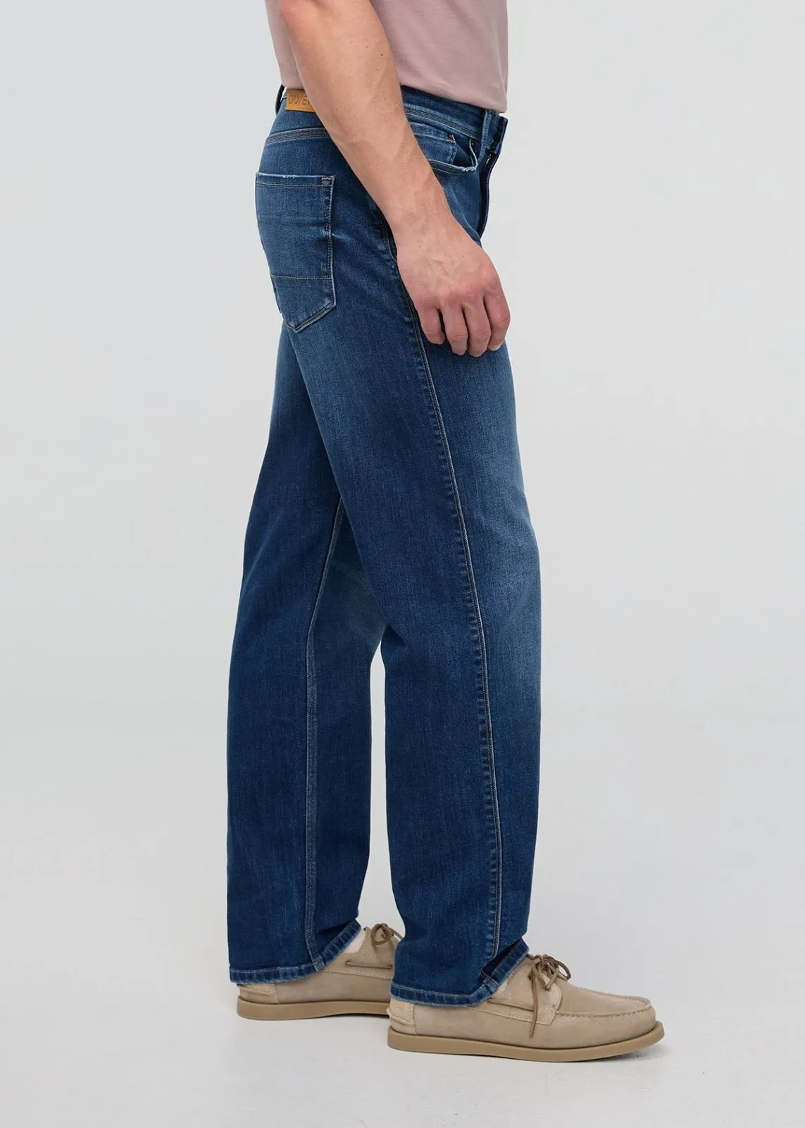 Performance Denim+ Relaxed Straight - Prairie Indigo sold by DUER product image thumbnail 3