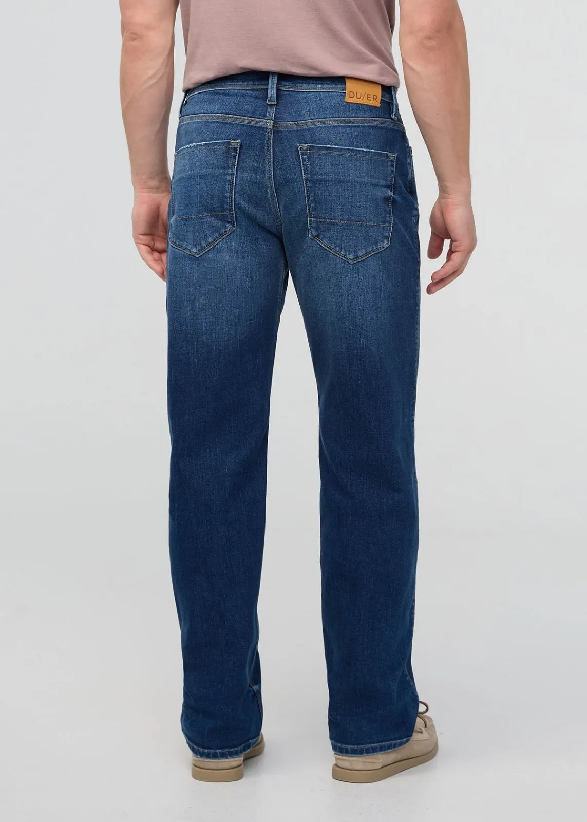 Performance Denim+ Relaxed Straight - Prairie Indigo sold by DUER product image thumbnail 4