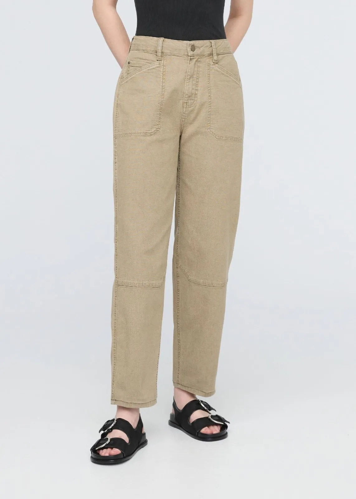 Stretch Canvas Utility Pant - Tan sold by DUER product image thumbnail 2