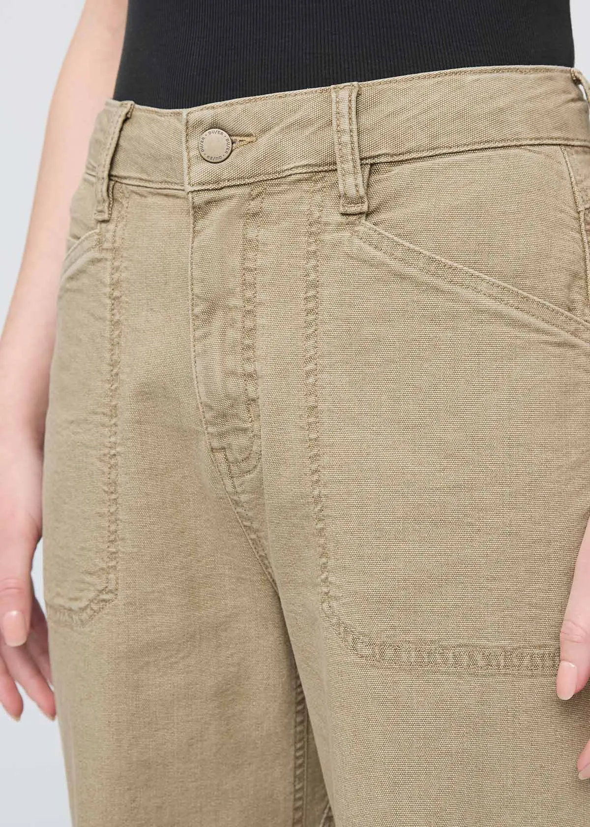 Stretch Canvas Utility Pant - Tan sold by DUER product image thumbnail 5