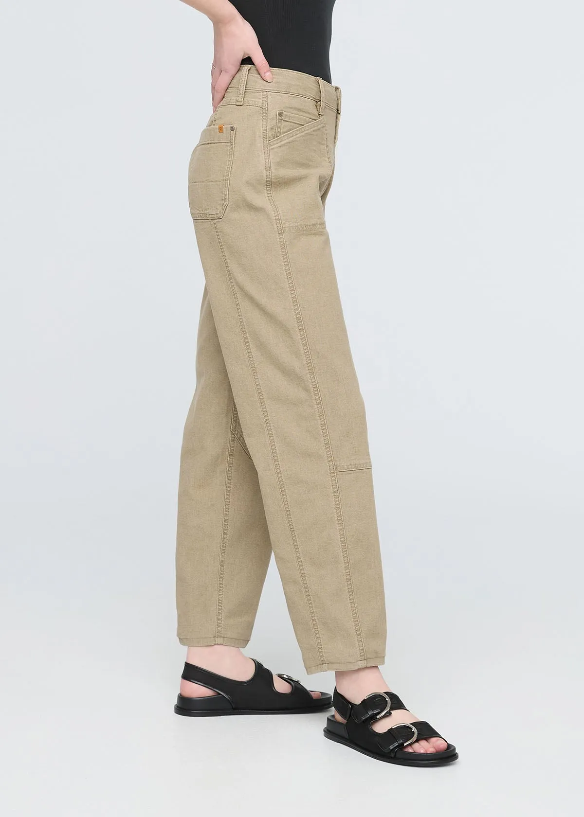 Stretch Canvas Utility Pant - Tan sold by DUER product image thumbnail 3