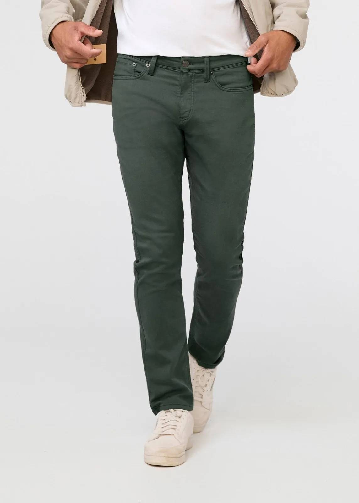 No Sweat Relaxed Taper - Peat sold by DUER product image thumbnail 2