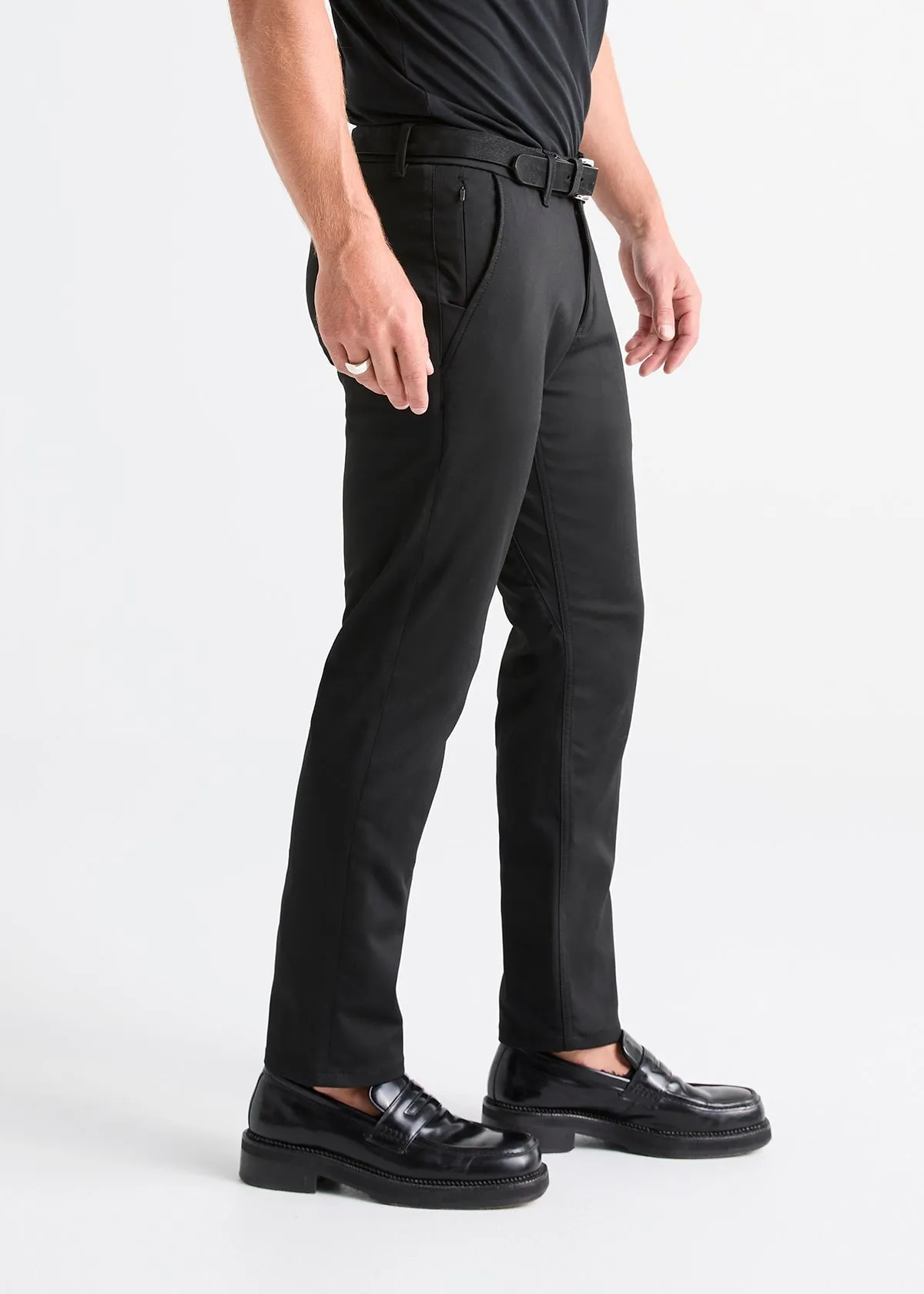 Smart Stretch Pant Relaxed Taper - Black sold by DUER product image thumbnail 3