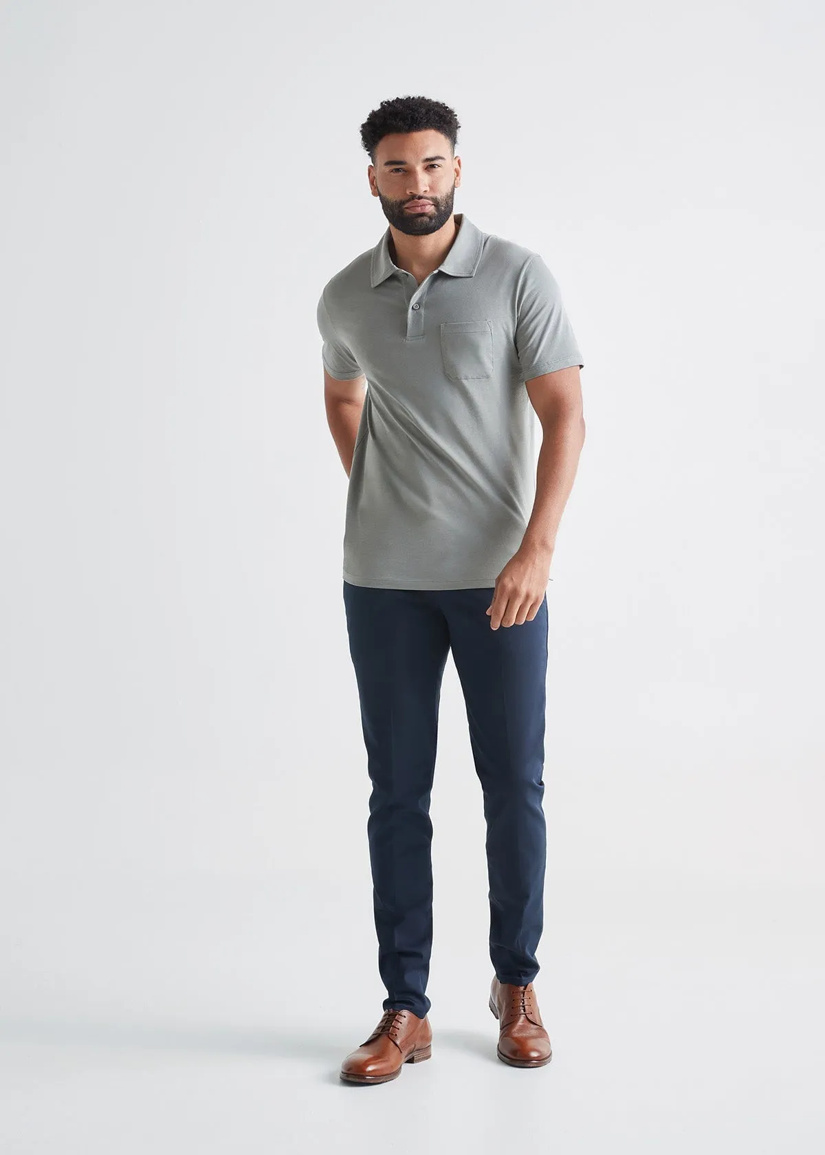 Smart Stretch Pant Slim - Navy sold by DUER