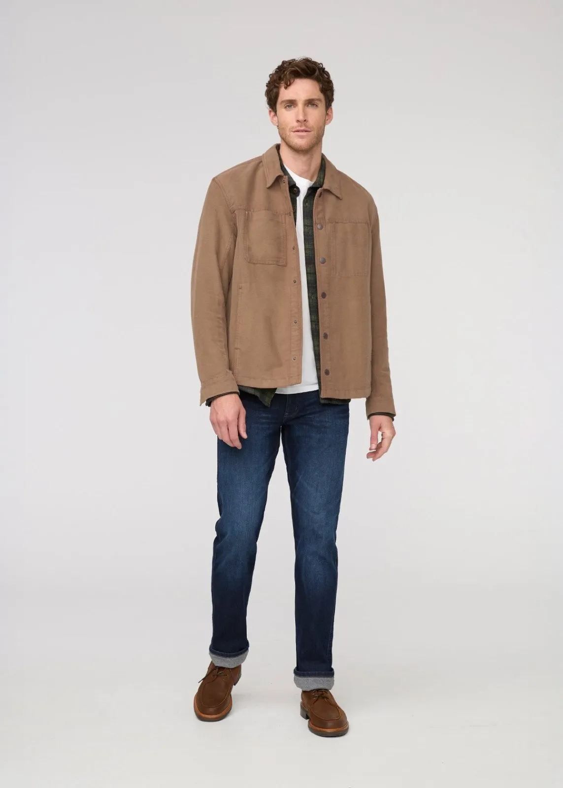 No Sweat Moleskin Jacket - Dark Walnut sold by DUER product image thumbnail 2