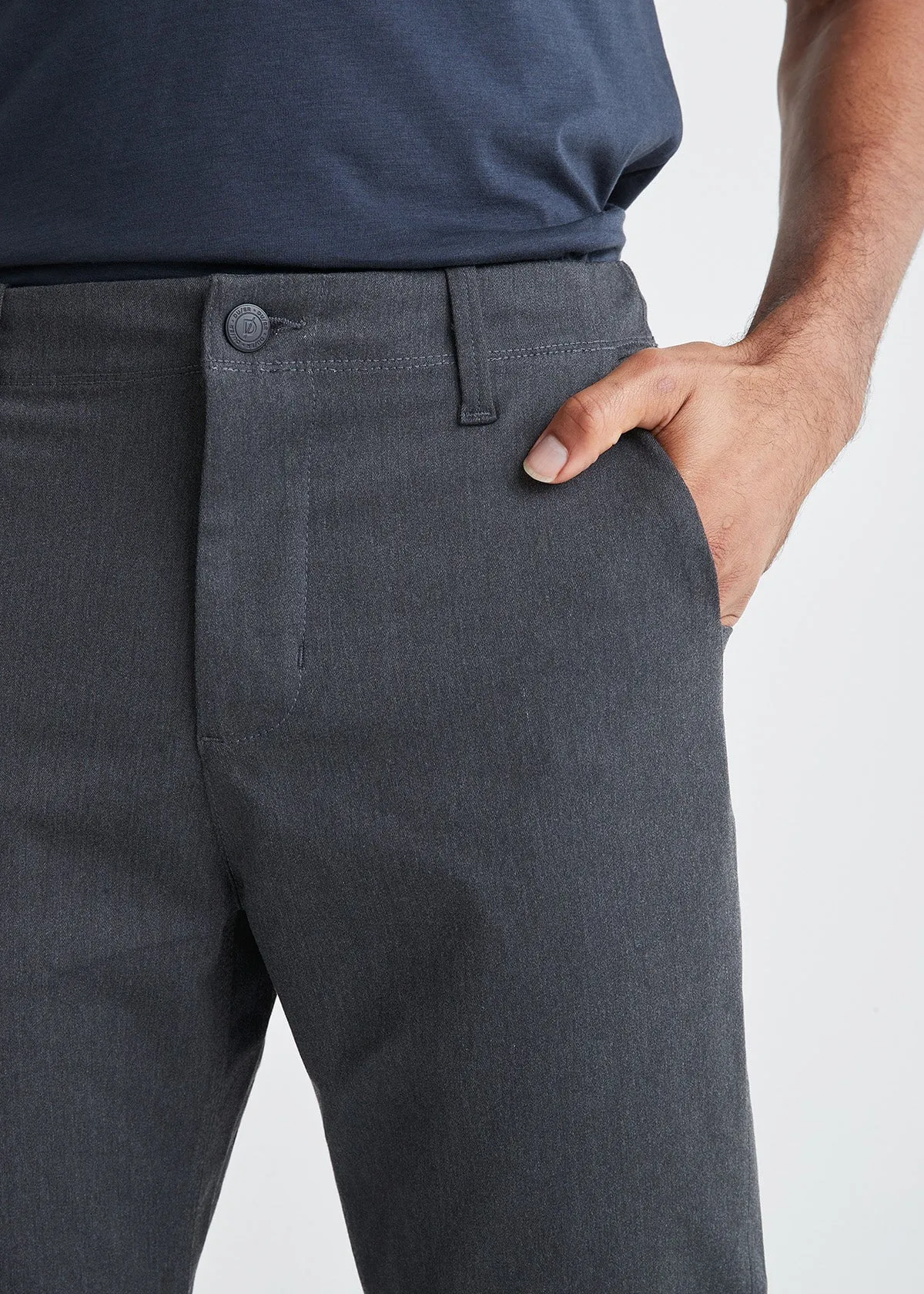 Smart Stretch Tech Trouser - Charcoal Heather sold by DUER product image thumbnail 5