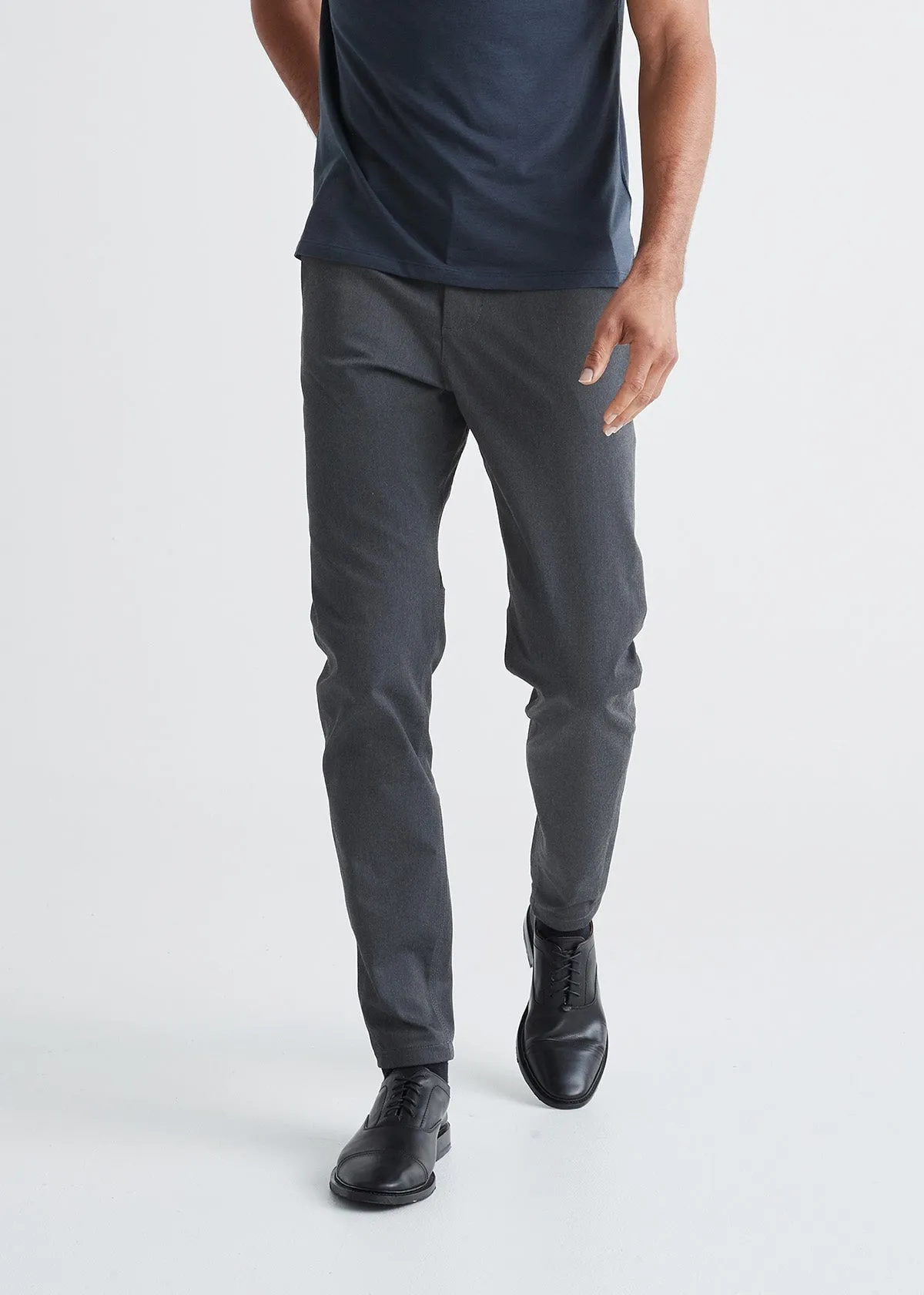 Smart Stretch Tech Trouser - Charcoal Heather sold by DUER product image thumbnail 2