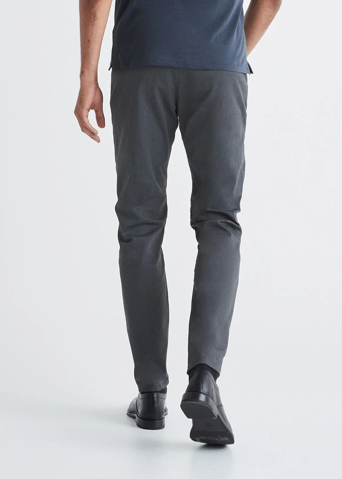 Smart Stretch Tech Trouser - Charcoal Heather sold by DUER product image thumbnail 4