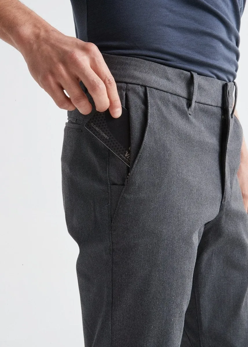 Smart Stretch Pant Slim - Charcoal Heather sold by DUER product image thumbnail 4