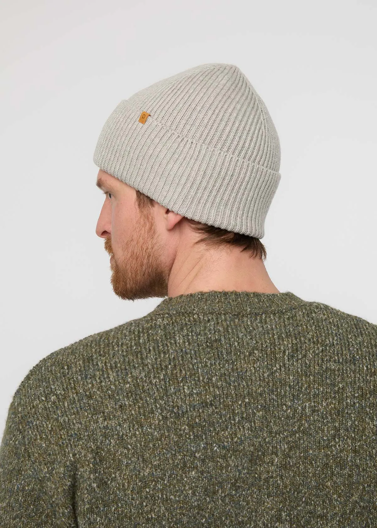 Merino Wool Beanie - Heather Ash sold by DUER product image thumbnail 3