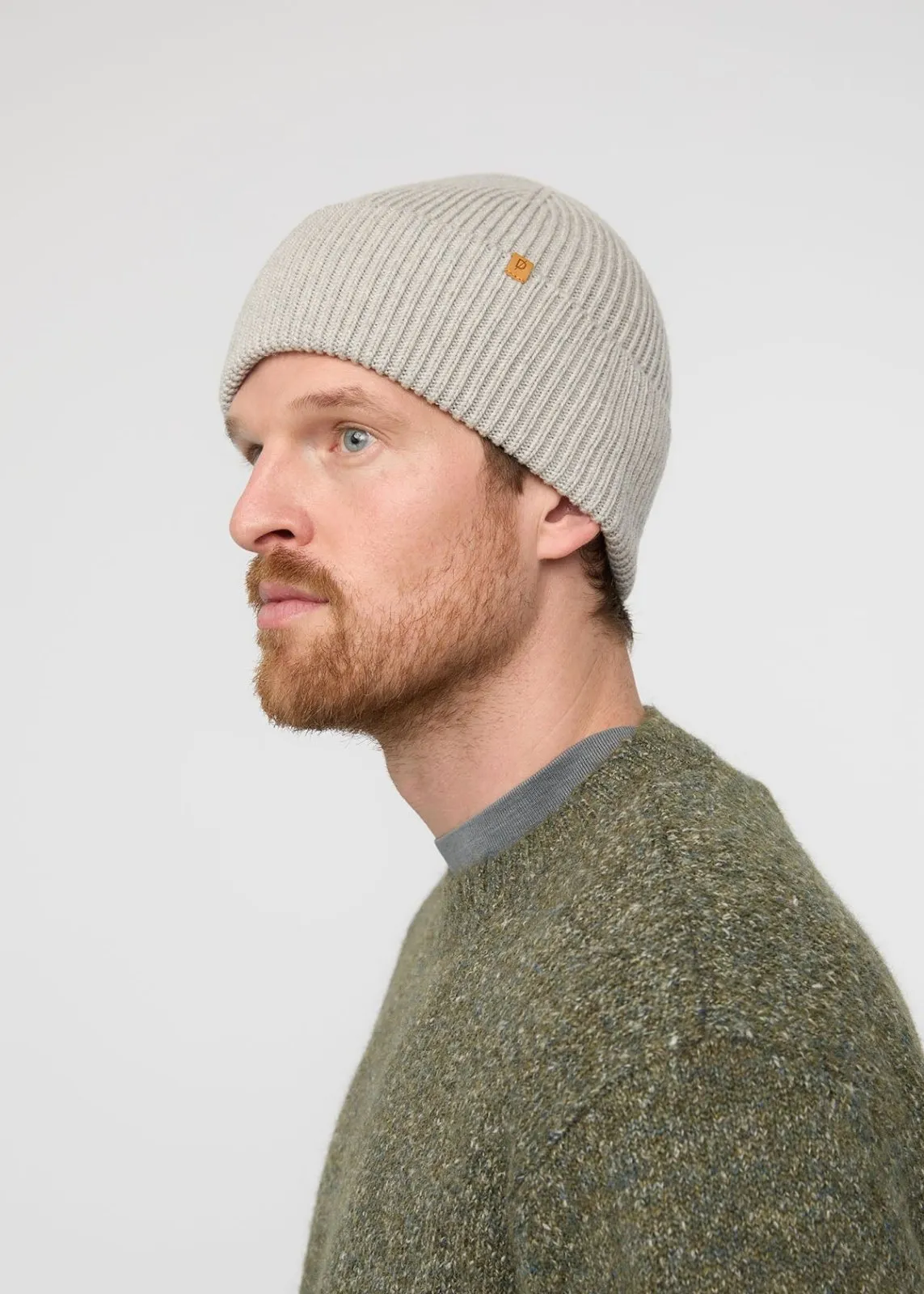 Merino Wool Beanie - Heather Ash sold by DUER product image thumbnail 2