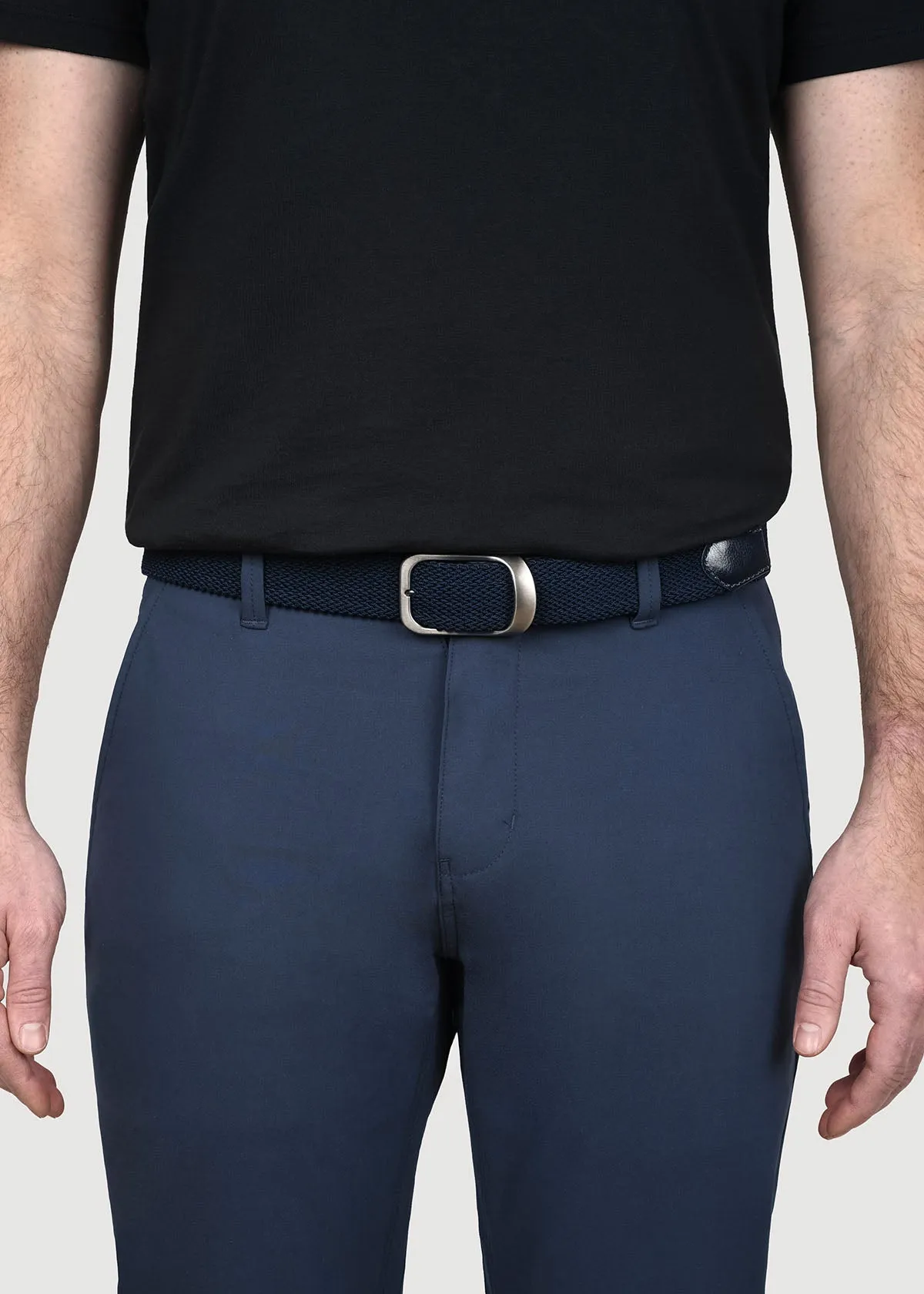 Performance Stretch Belt - Navy sold by DUER