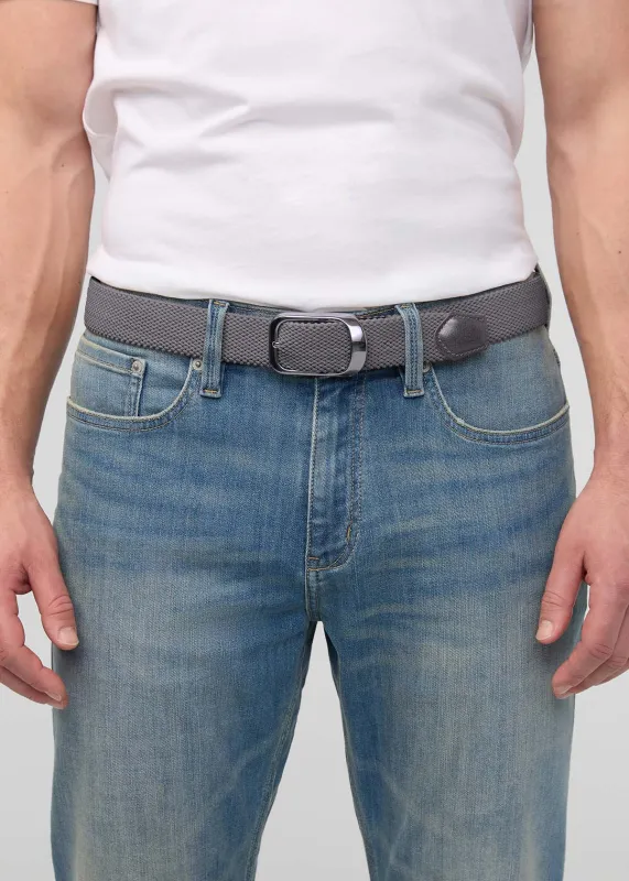 Performance Stretch Belt - Tonal Grey sold by DUER