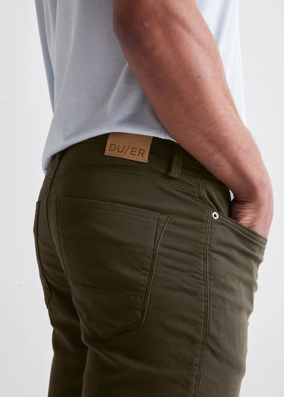 No Sweat Short Relaxed - Army Green sold by DUER product image thumbnail 4