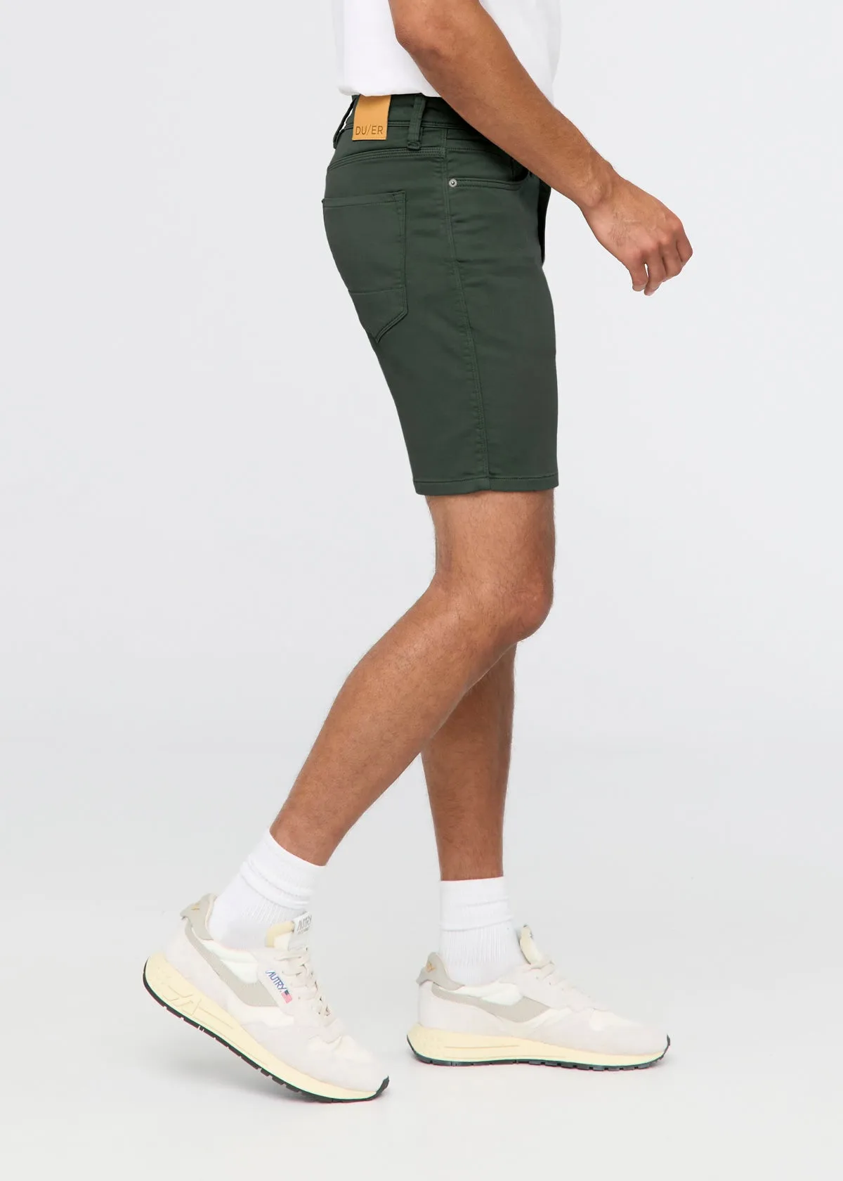 No Sweat Short Slim - Peat sold by DUER product image thumbnail 3