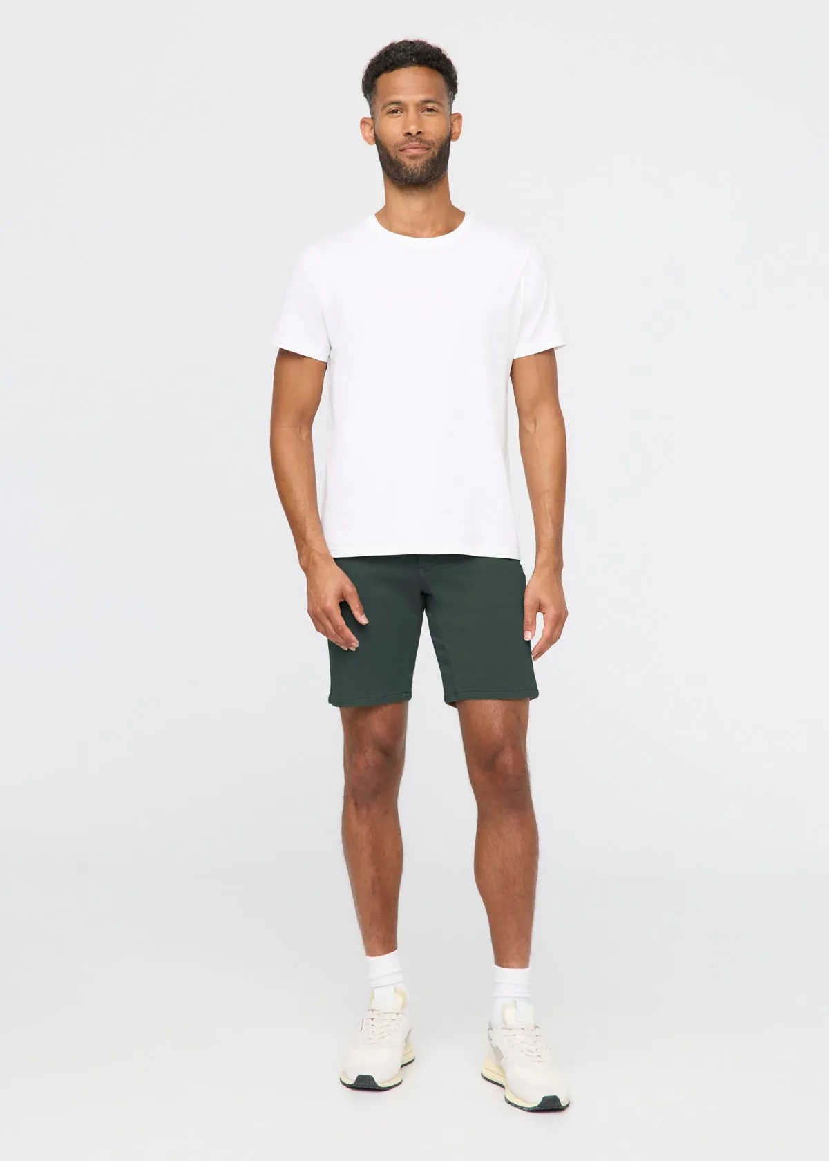No Sweat Short Slim - Peat sold by DUER