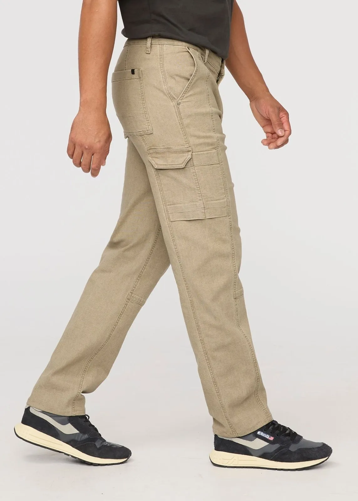 Stretch Canvas 7 Pocket Pant - Tan sold by DUER product image thumbnail 3