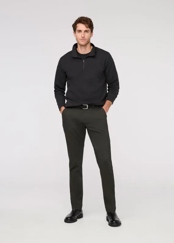 NuStretch Slim Straight Trouser - Evergreen sold by DUER