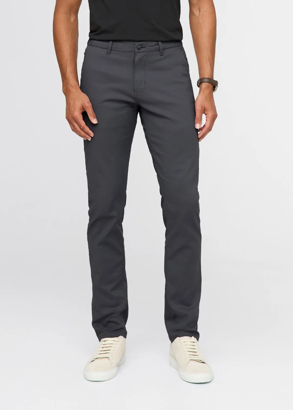 NuStretch Slim Straight Trouser - Charcoal sold by DUER product image thumbnail 2