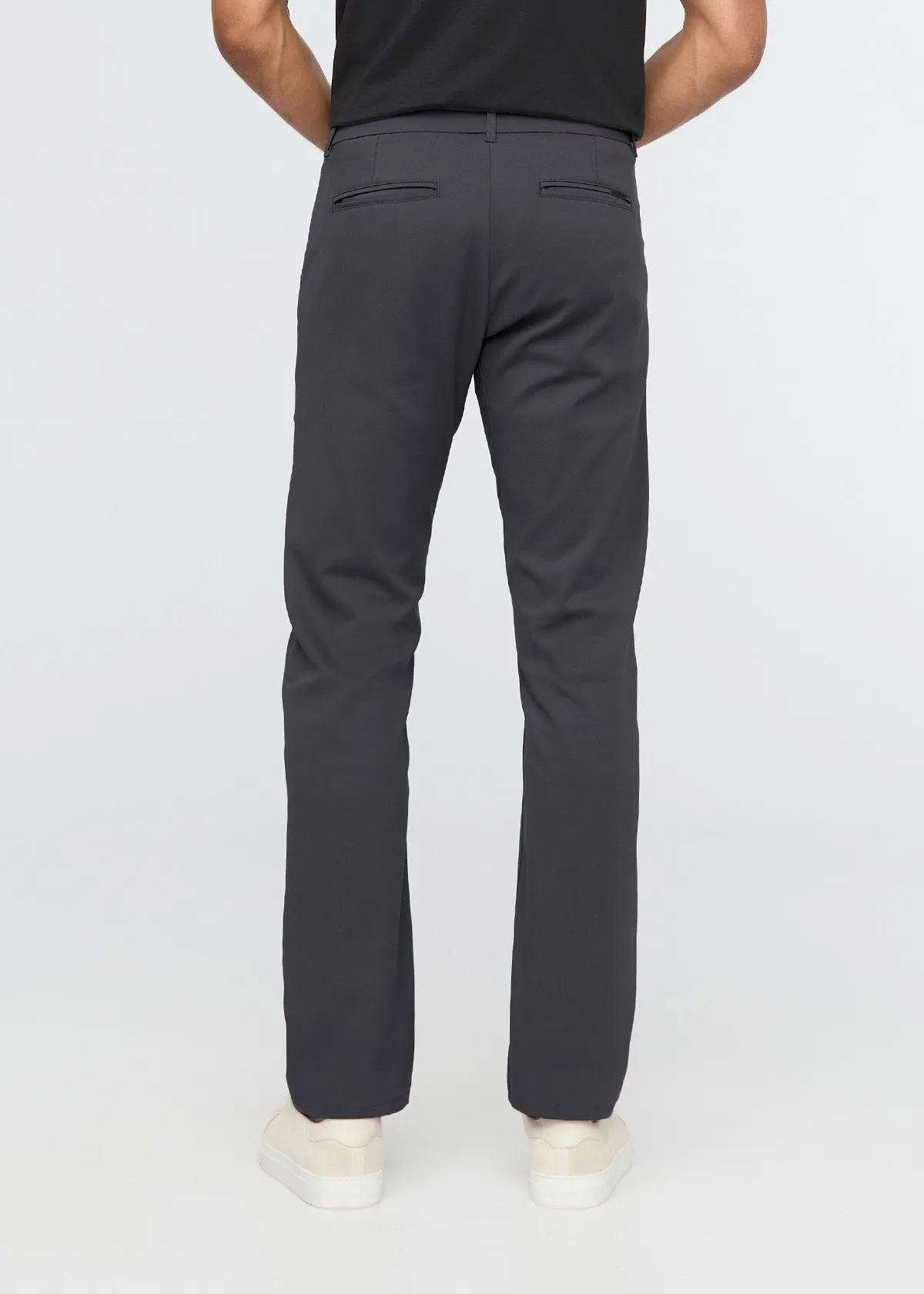 NuStretch Slim Straight Trouser - Charcoal sold by DUER product image thumbnail 4